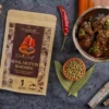 mutton seasoning with northeast spices and herbs in india